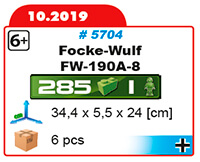 Chasseur allemand FOCKE-WULF FW 190 A-8